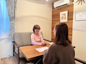 カウンセリング中